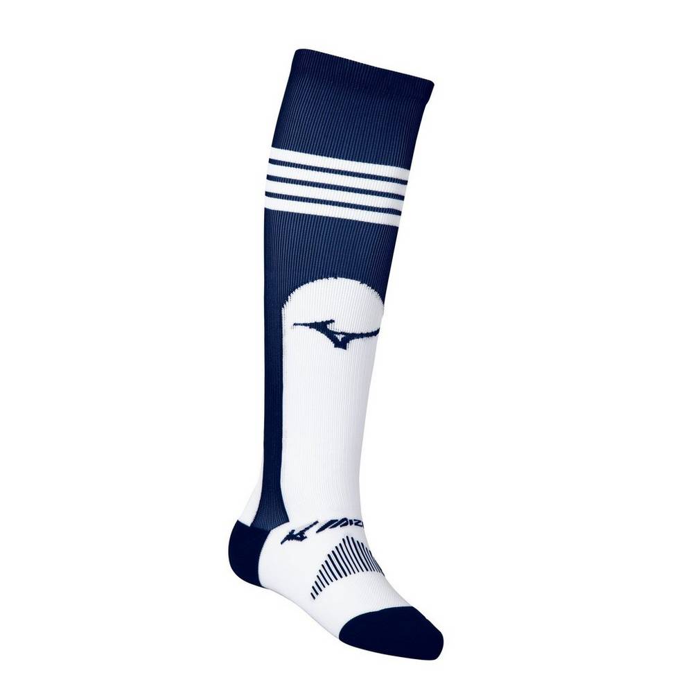 Panske Ponožky Mizuno Performance OTC Stirrup Baseball Námornícka Modrá Vypredaj NUIT46791